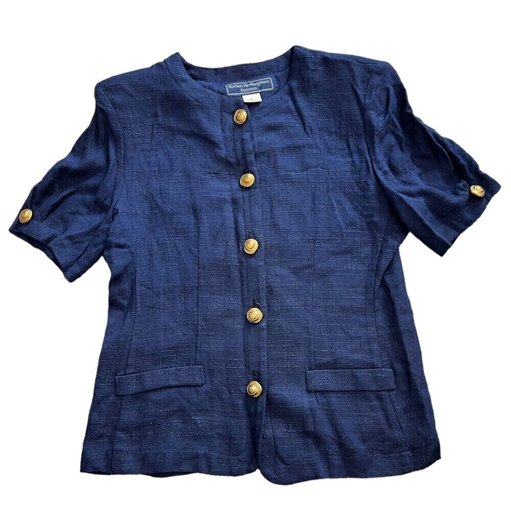 Norton Mcnaughton Blue Blazer 8P